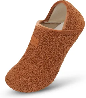 Scurtain Slippers for Women Men House Slipper Socks Lightweight Unisex Adults Barefoot Shoes Non-Slip Travel Slippers