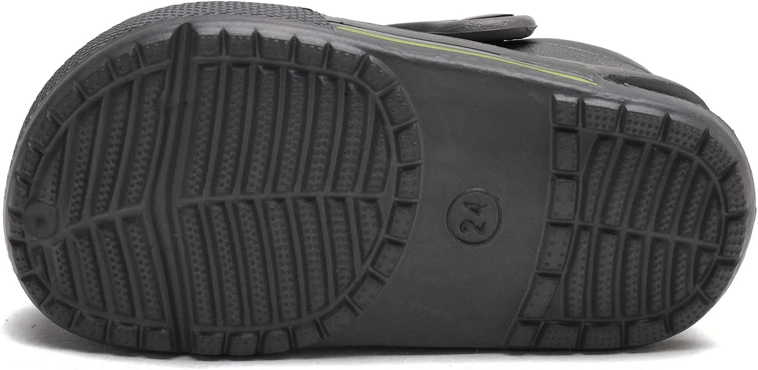 Shadowfax 2 Pairs Children's Boys Girls Garden Clogs Slipper Beach Sandals Slip On Lightweight Outdoor