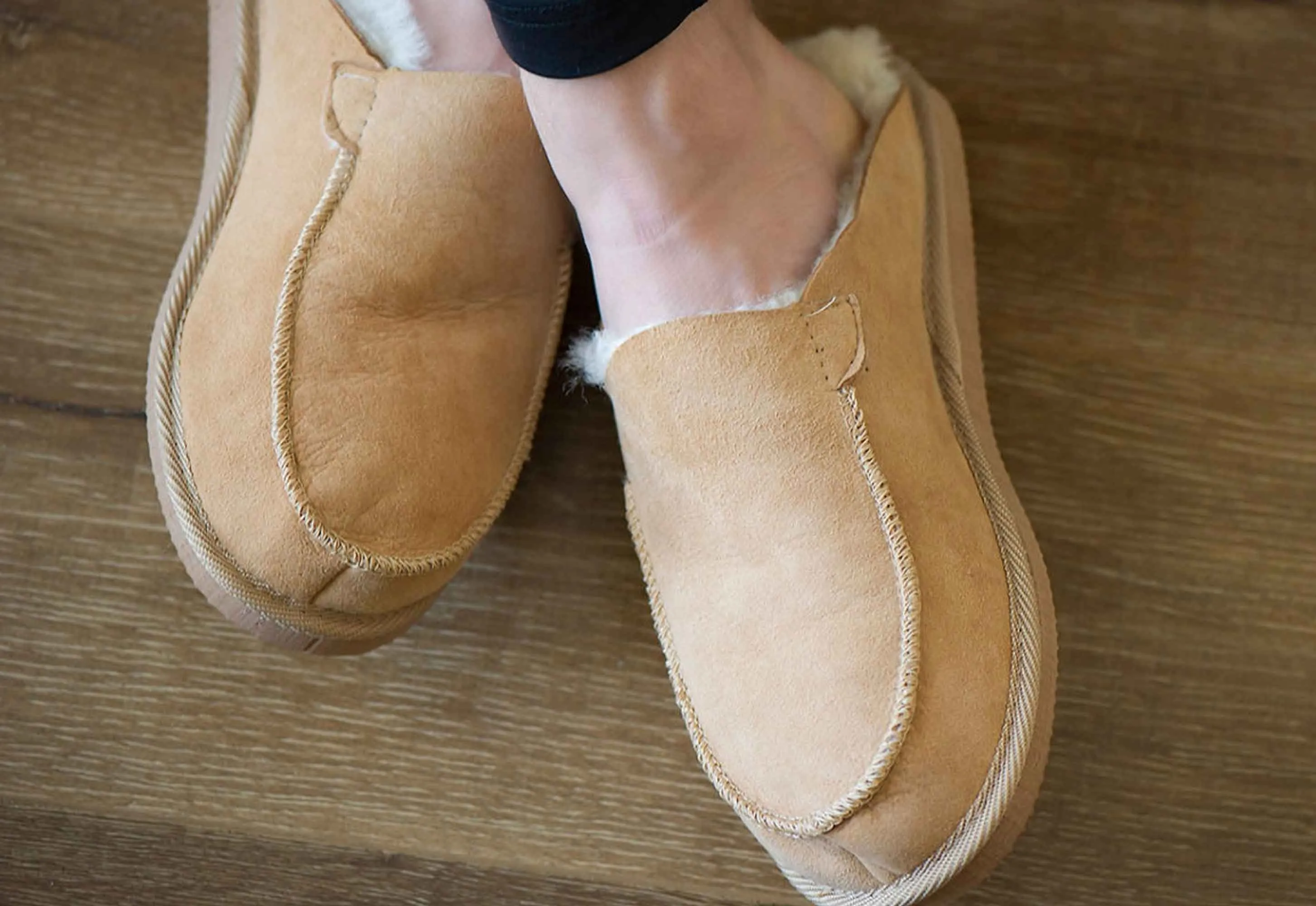 sheepskin slipper