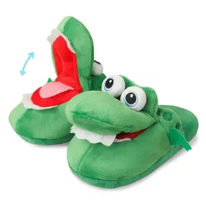 SHOEGEEᵀᴹ Cozy Crocodile Slippers