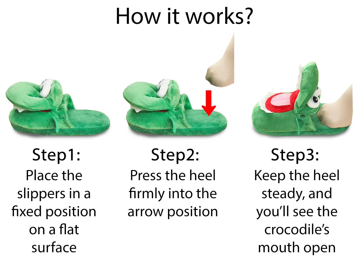 SHOEGEEᵀᴹ Cozy Crocodile Slippers
