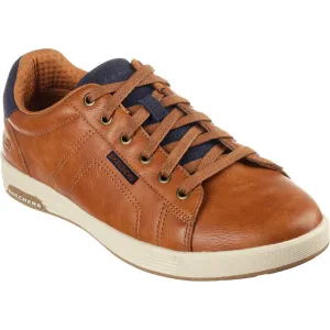Skechers Cavell Hensley Polyurethane Men's Luggage Trainers