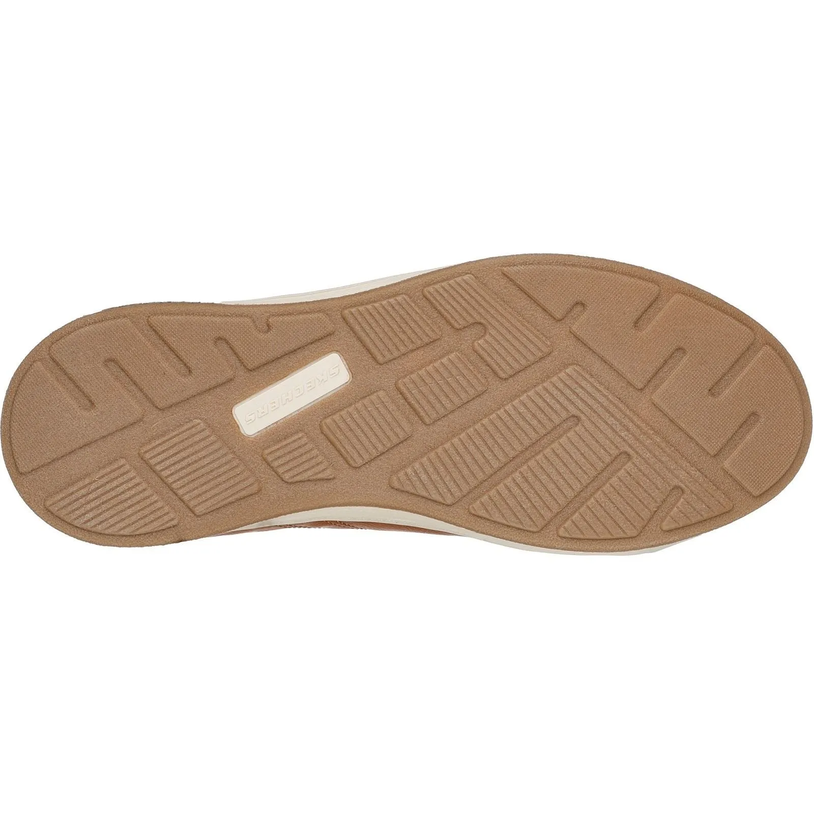 Skechers Cavell Hensley Polyurethane Men's Luggage Trainers