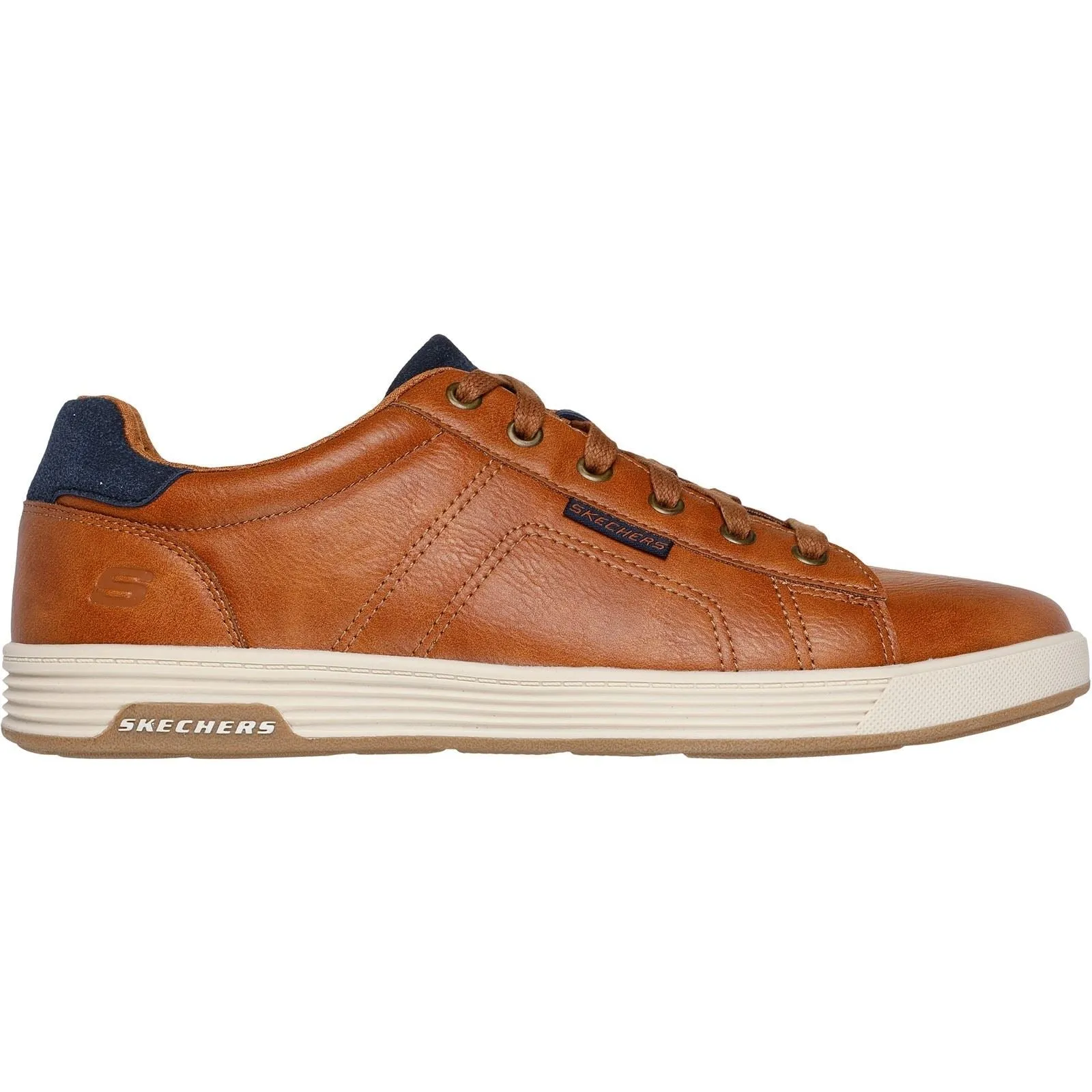 Skechers Cavell Hensley Polyurethane Men's Luggage Trainers