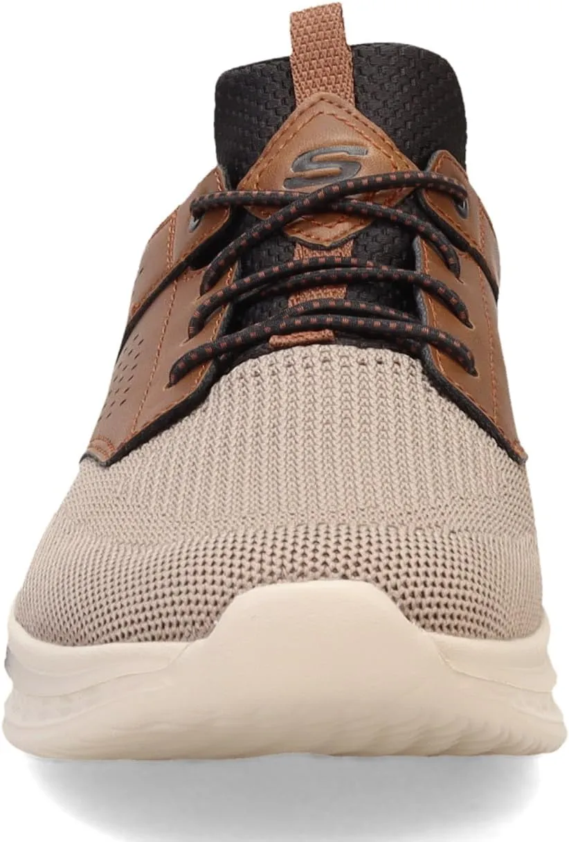 Skechers Men's Slade-Breyer 210892 Knitted Mesh Bungee Lace W/Quarter Cage Slip On