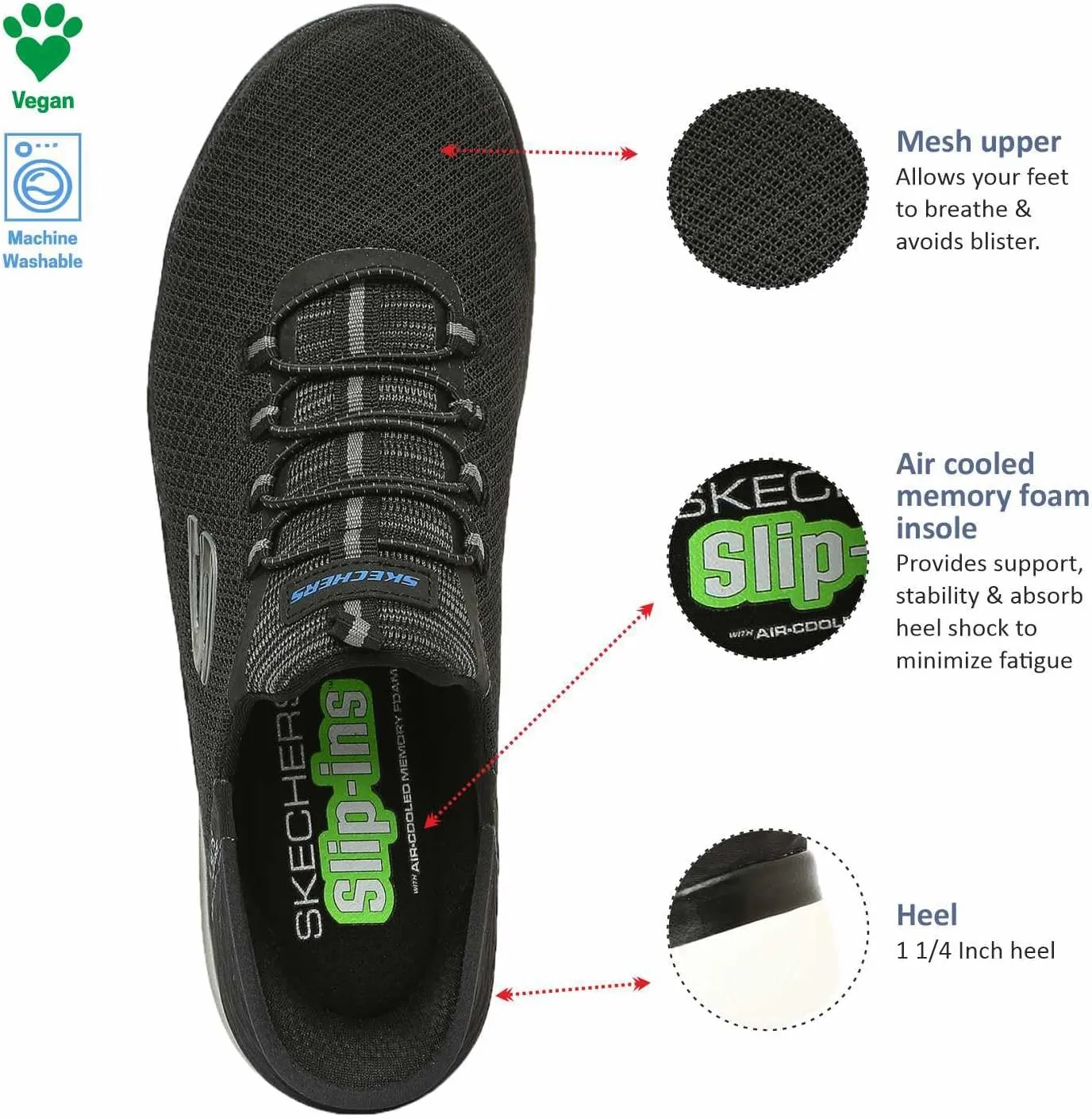 Skechers Men’s Summits High Range Slip-in