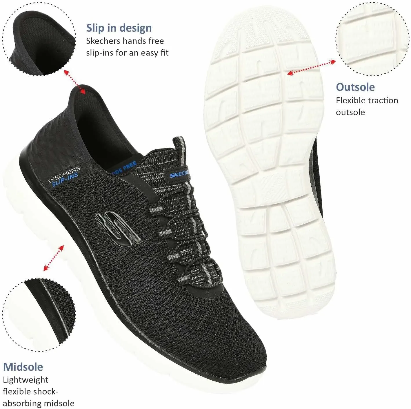 Skechers Men’s Summits High Range Slip-in