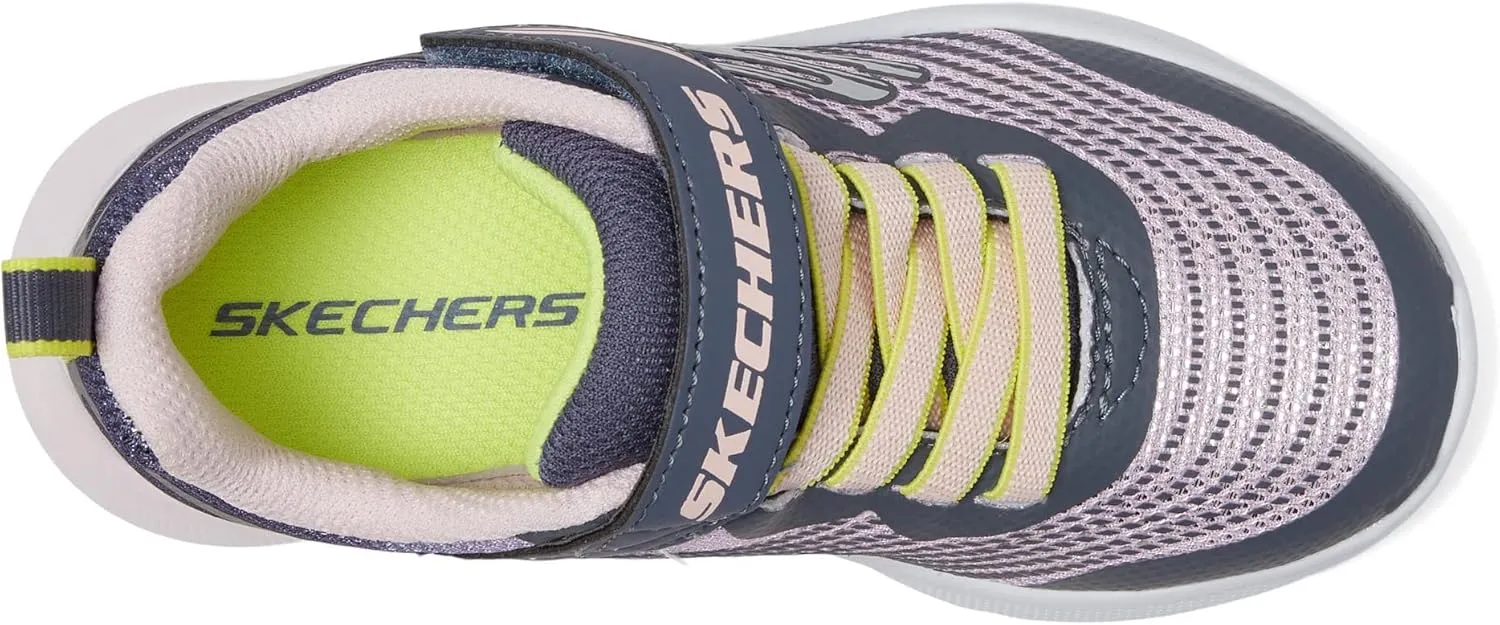 Skechers Unisex-Child Microspec-Rejoice Racer Sneaker