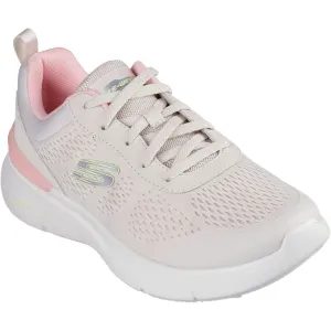 Skechers Women's Skech-Air Dynamight 2.0 New Heights Shoe in Natural/Pink