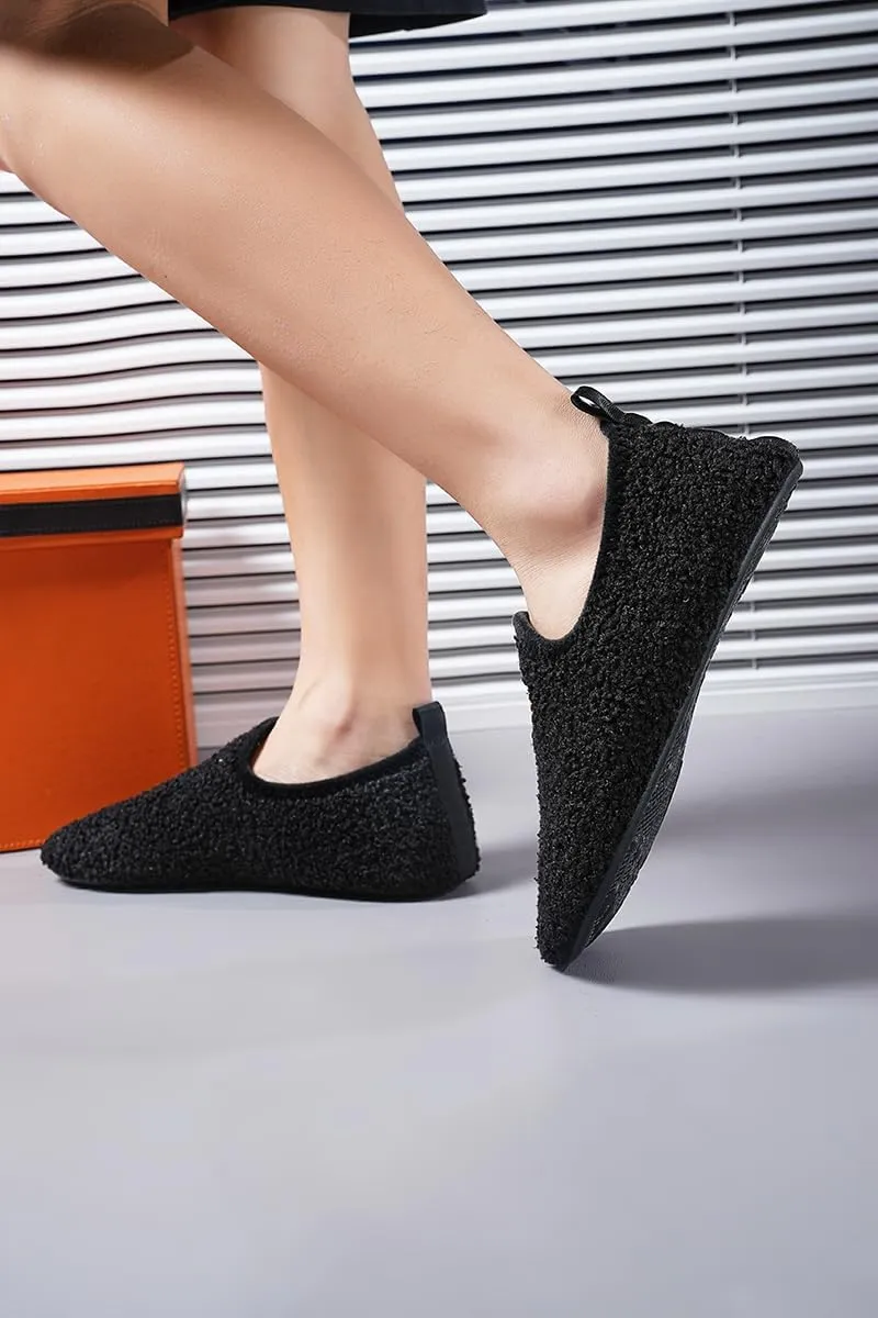 SLEVEL Lightweight Non Slip Travel Indoor Grip House Slipper Socks Unisex Adult Around The House Floor Home Shoes for Women Men
