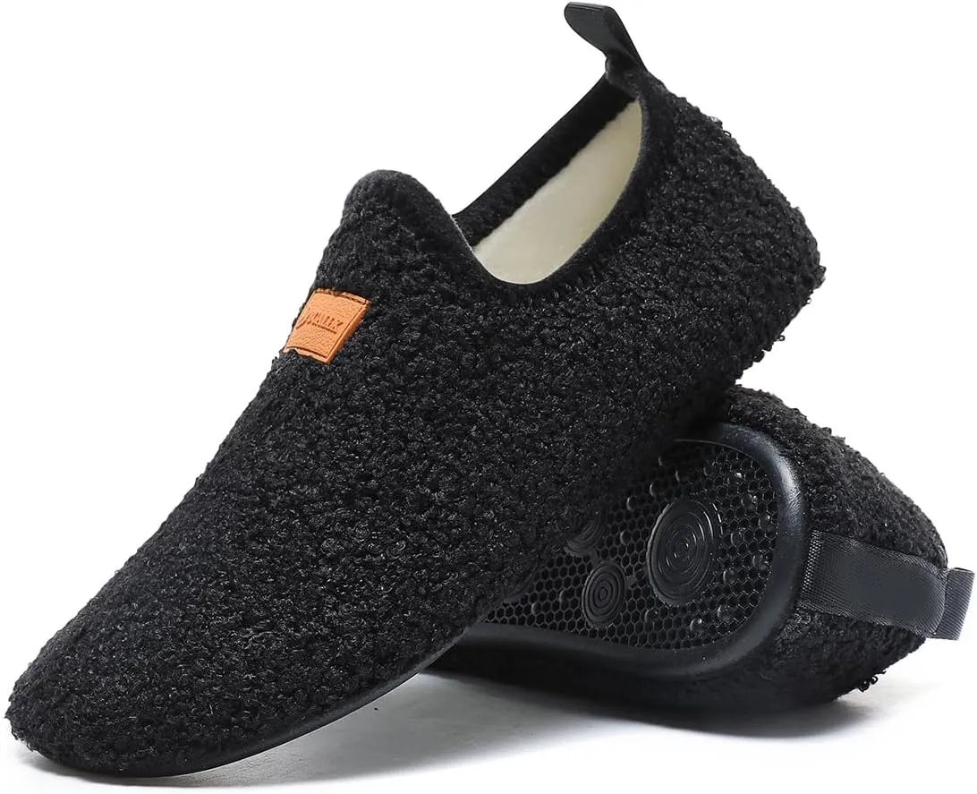 SLEVEL Lightweight Non Slip Travel Indoor Grip House Slipper Socks Unisex Adult Around The House Floor Home Shoes for Women Men