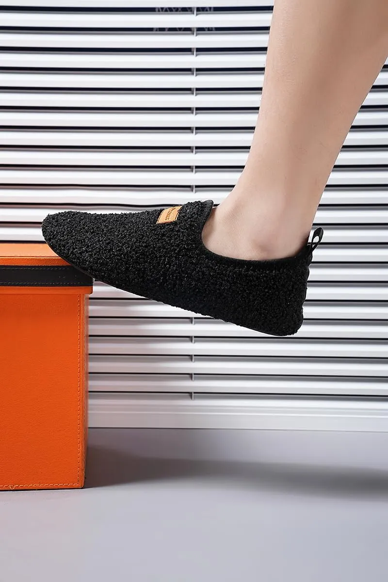 SLEVEL Lightweight Non Slip Travel Indoor Grip House Slipper Socks Unisex Adult Around The House Floor Home Shoes for Women Men