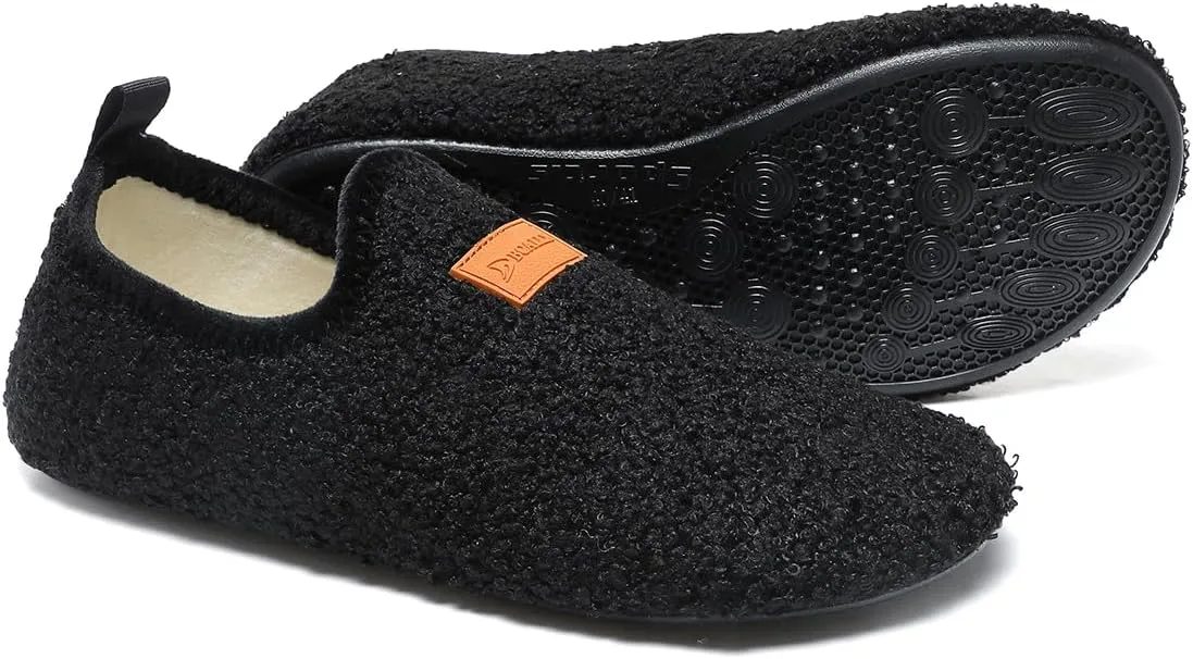 SLEVEL Lightweight Non Slip Travel Indoor Grip House Slipper Socks Unisex Adult Around The House Floor Home Shoes for Women Men
