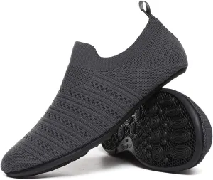 SLEVEL Lightweight Non Slip Travel Indoor Grip House Slipper Socks Unisex Adult Around The House Floor Home Shoes for Women Men