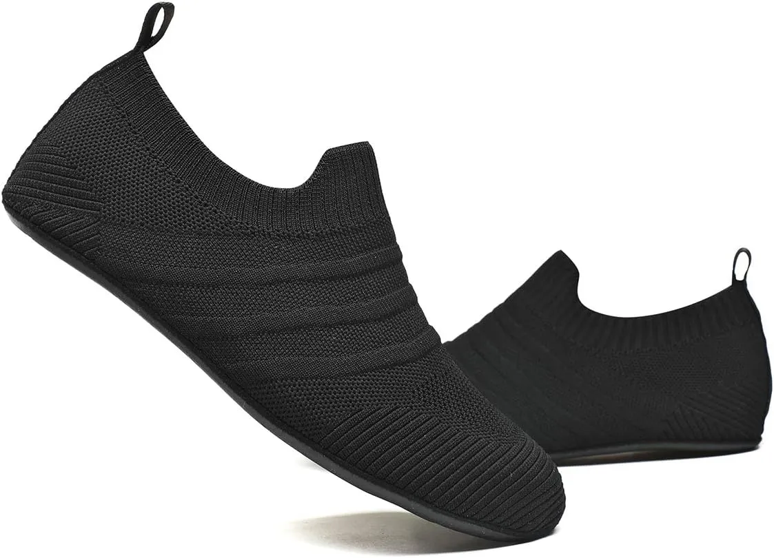SLEVEL Lightweight Non Slip Travel Indoor Grip House Slipper Socks Unisex Adult Around The House Floor Home Shoes for Women Men
