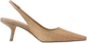 Slingback Pumps for Women Pointed Toe Heels Slip on Kitten Heels Sandals Dress Party Wedding