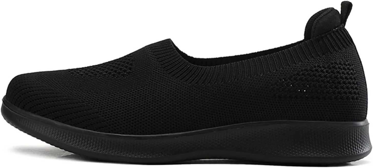 Slip On Breathe Mesh Walking Shoes Women Fashion Comfort Flat Loafers Shoes Run Women