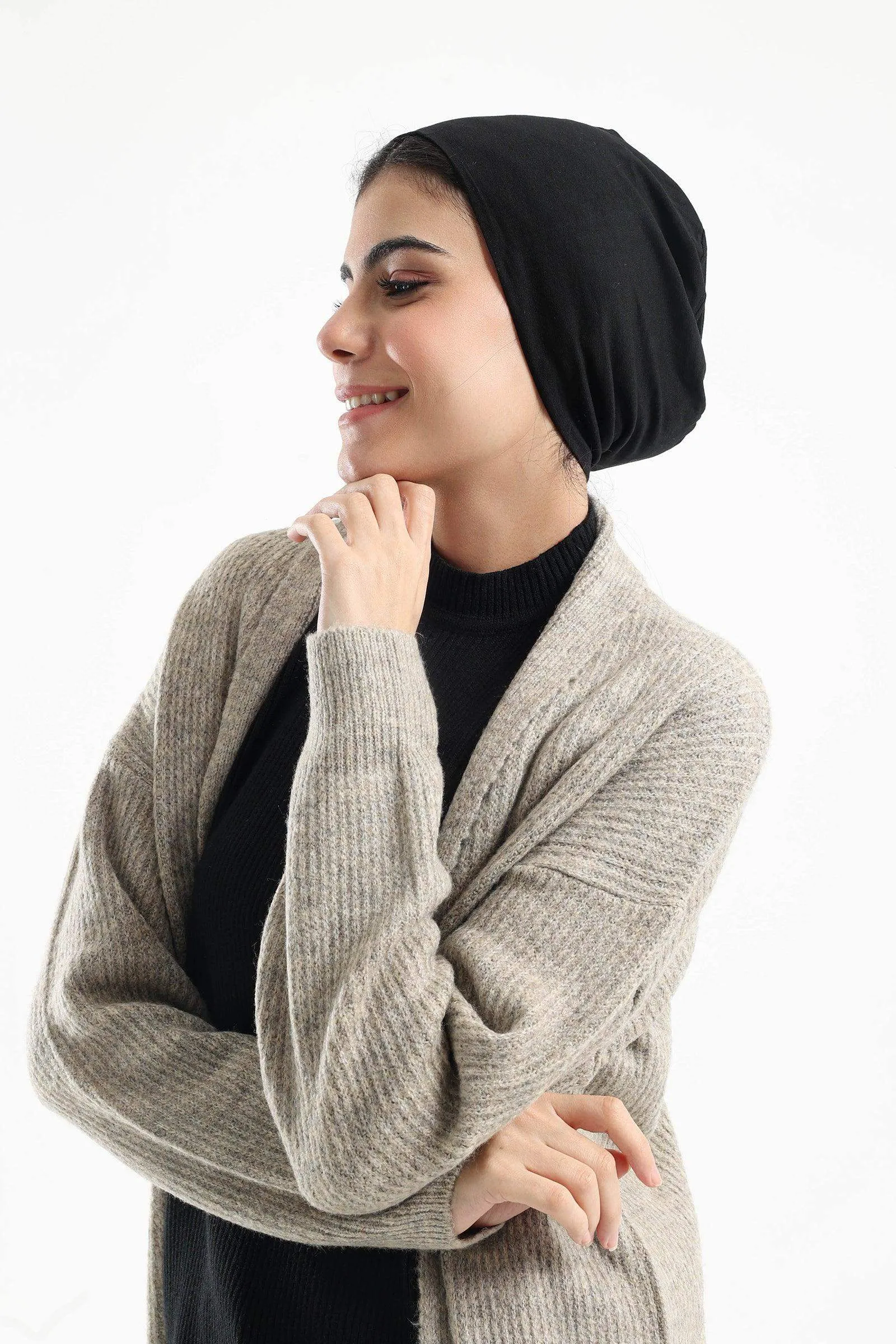 Slip On Hijab Cap