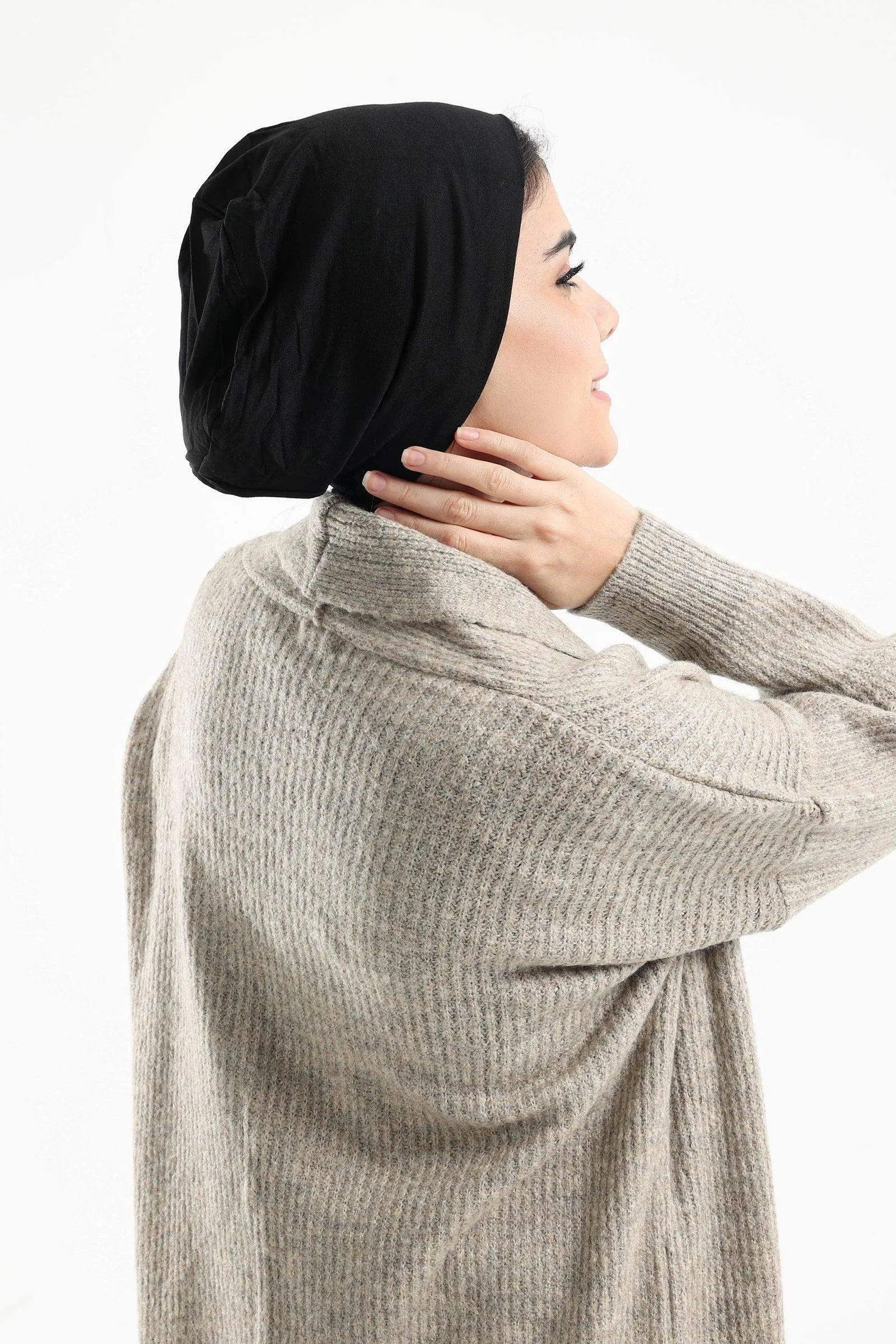 Slip On Hijab Cap