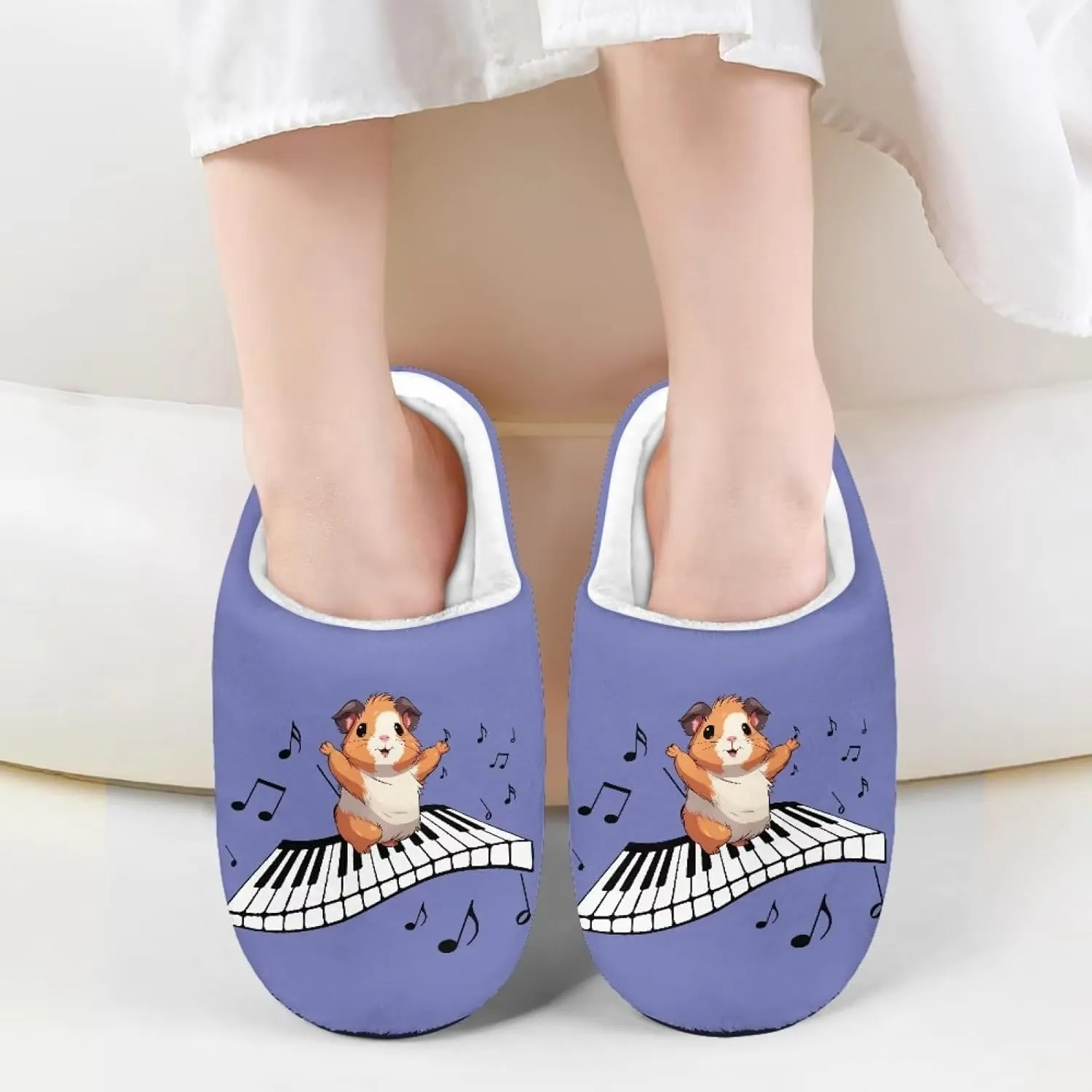 Slippers for Boys Girls Non-slip House Slipper Lightweight Warm Winter Slippers for Kids