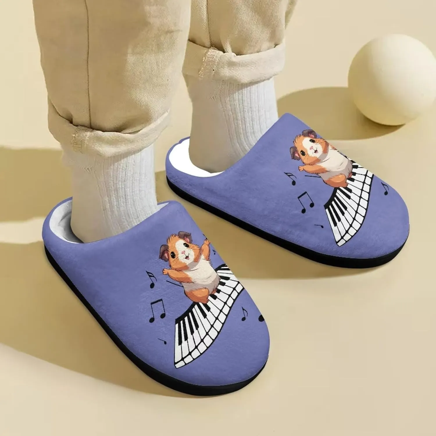 Slippers for Boys Girls Non-slip House Slipper Lightweight Warm Winter Slippers for Kids