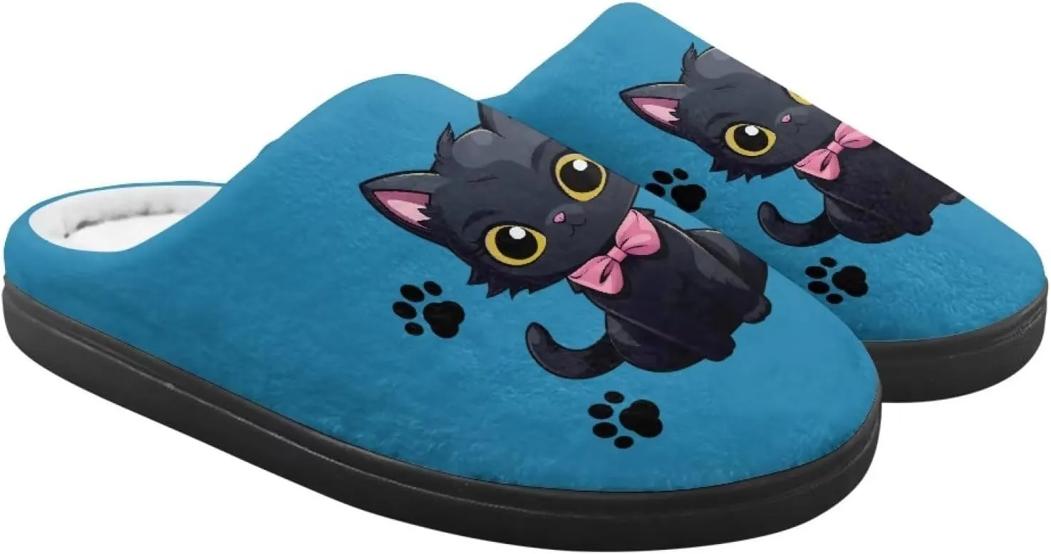 Slippers for Boys Girls Non-slip House Slipper Lightweight Warm Winter Slippers for Kids
