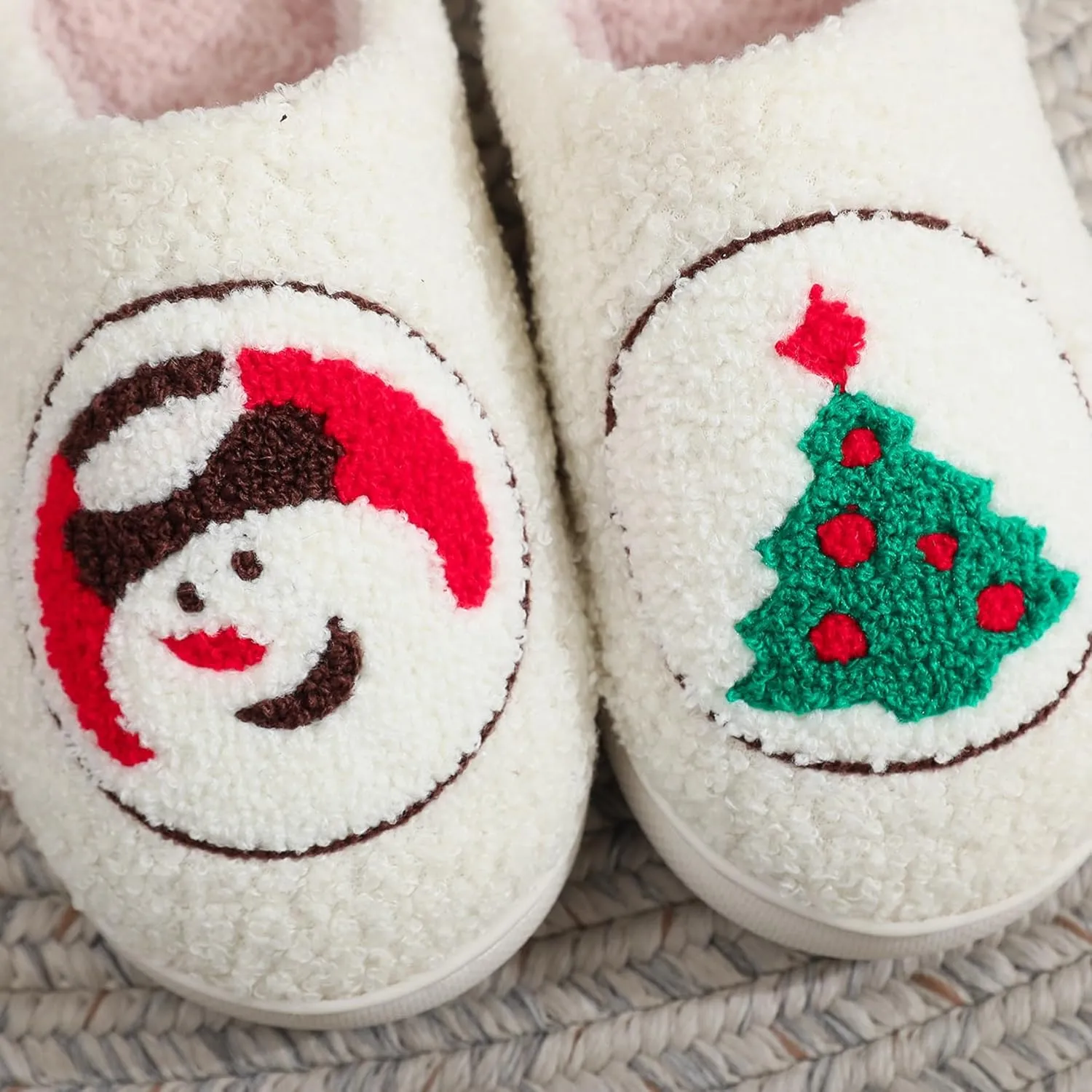 Slippers for Women Men Fuzzy Memory Foam Slipper Fluffy Winter Soft Warm Slip On House Shoes