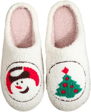Slippers for Women Men Fuzzy Memory Foam Slipper Fluffy Winter Soft Warm Slip On House Shoes