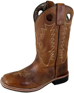 Smoky Mountain Boots | Napa Series | Women’s Western Boot | 10-Inch Height | Square Toe | Durable Leather | Rubber Sole & Block Heel | Tricot Lining & Leather Upper | Steel Shank | PVC Welt
