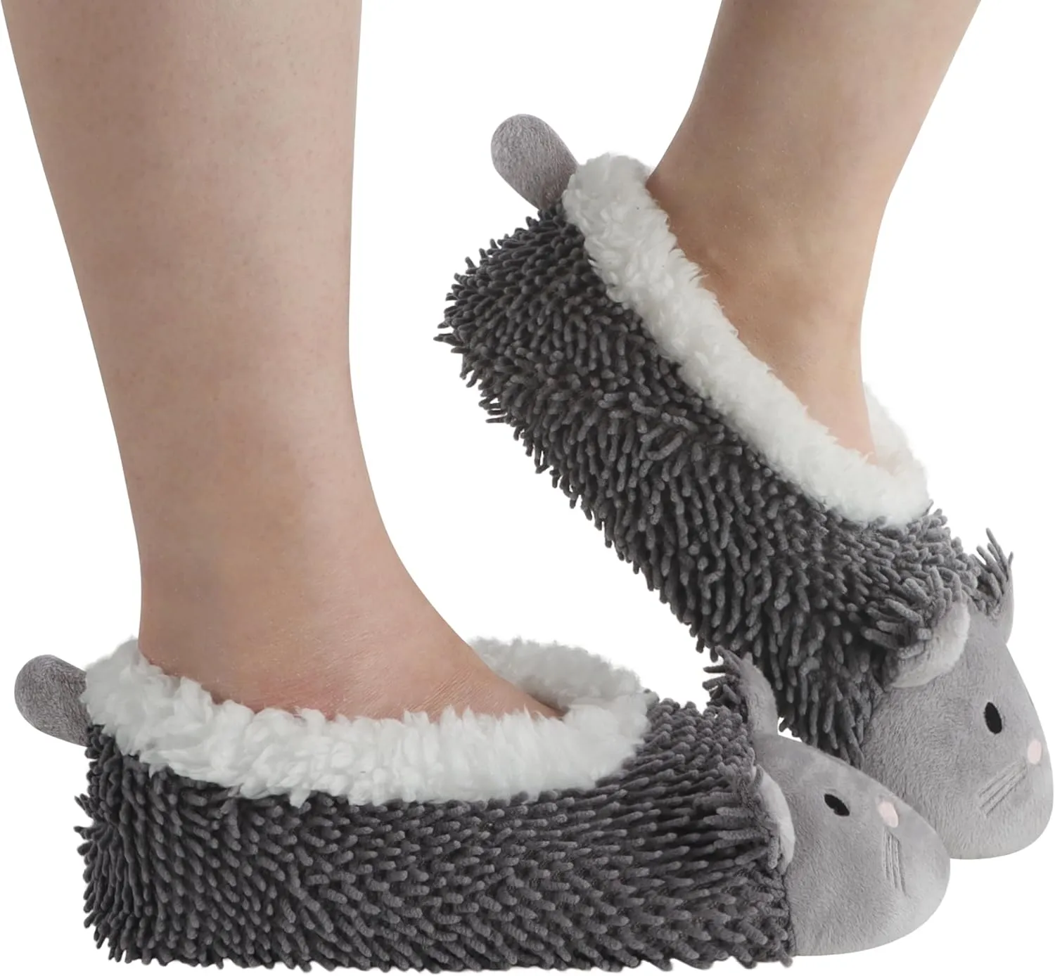 Snoozies Whimsical Cute Animal Slipper Socks for Women, Cat Slippers, Animal Slippers, Valentine Gifts for Women 2024