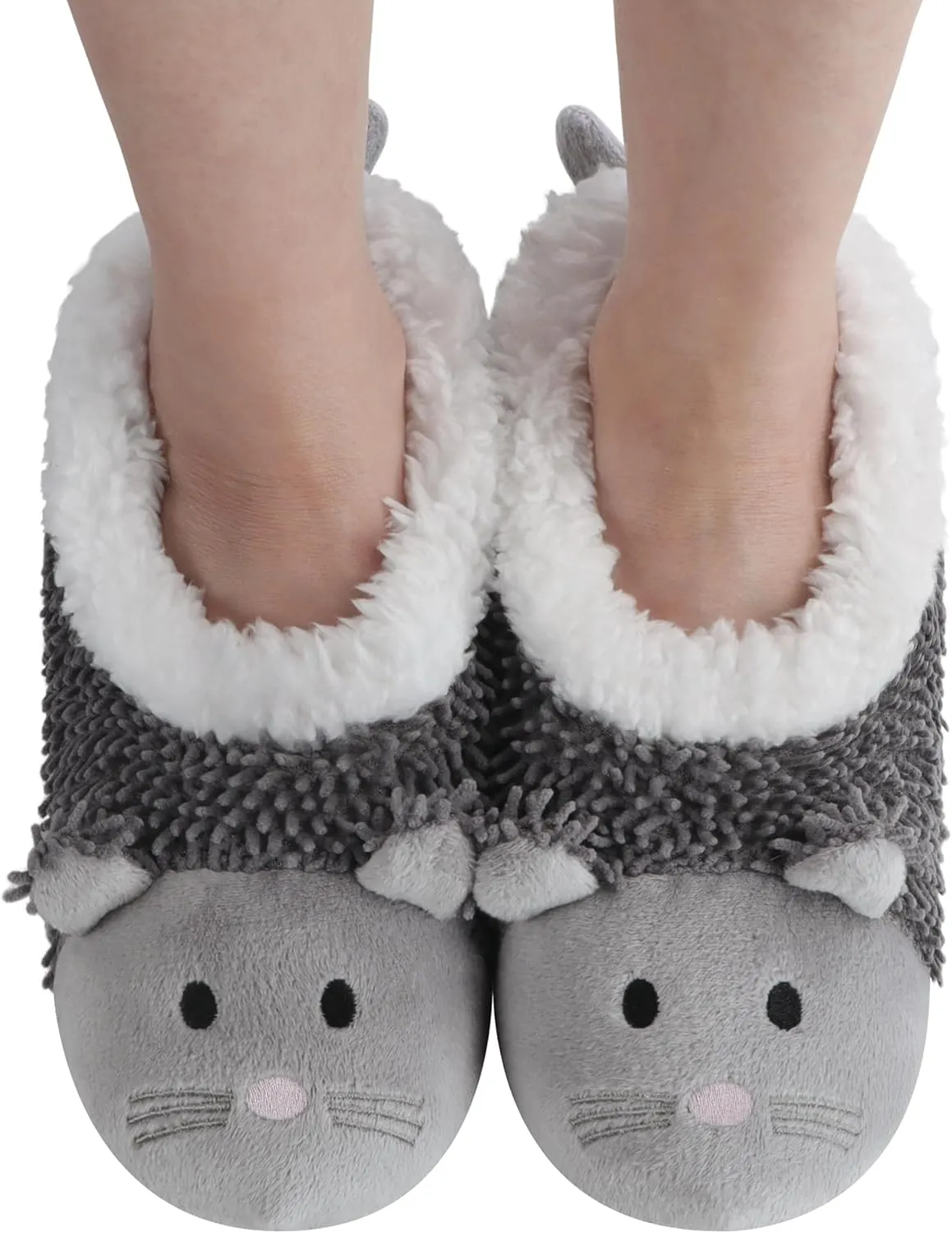 Snoozies Whimsical Cute Animal Slipper Socks for Women, Cat Slippers, Animal Slippers, Valentine Gifts for Women 2024