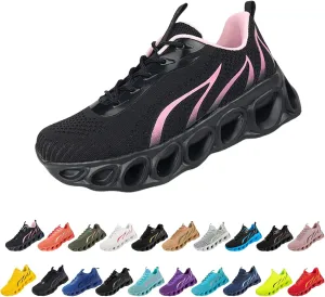 Softsfeel Women's Relieve Foot Pain Walking Shoes, Orthopedic Shoes for Wide Feet Women