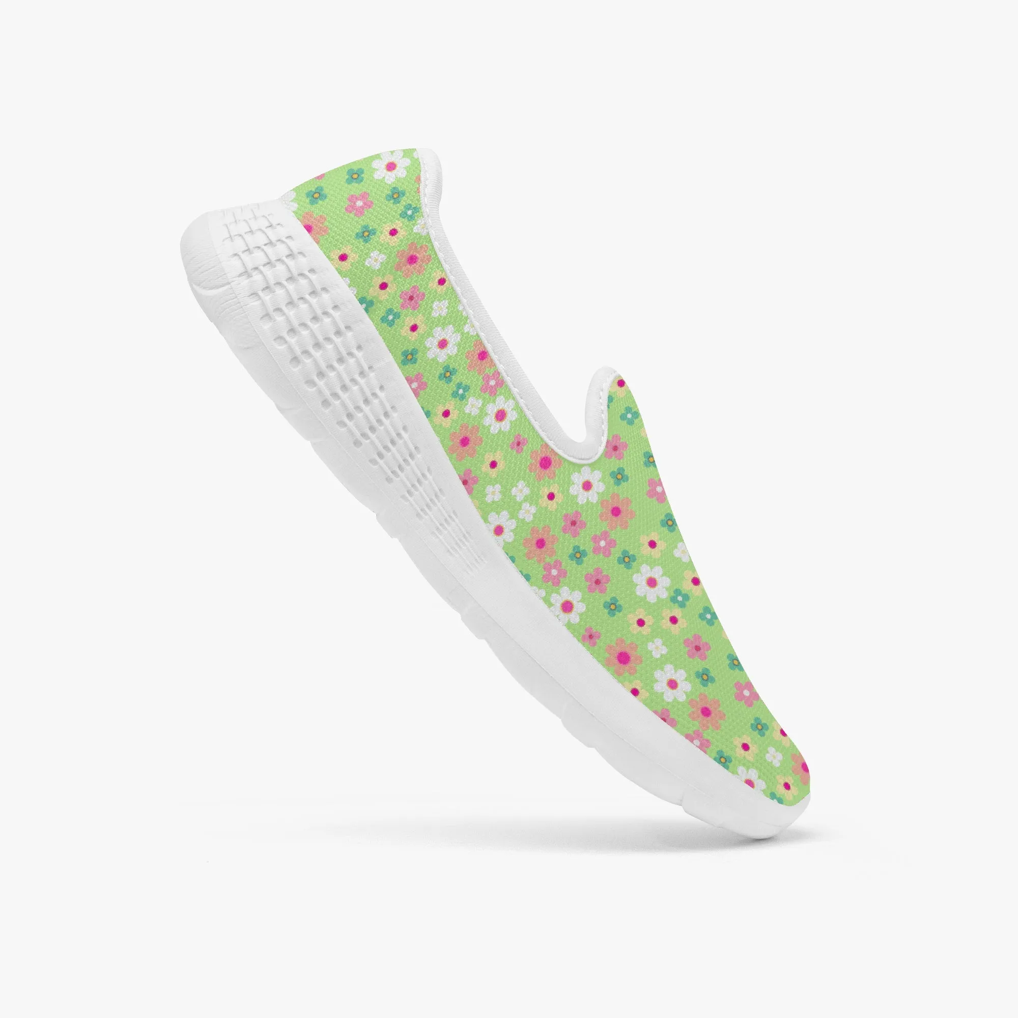 Spring Women's Casual Slip-On Mesh Shoes