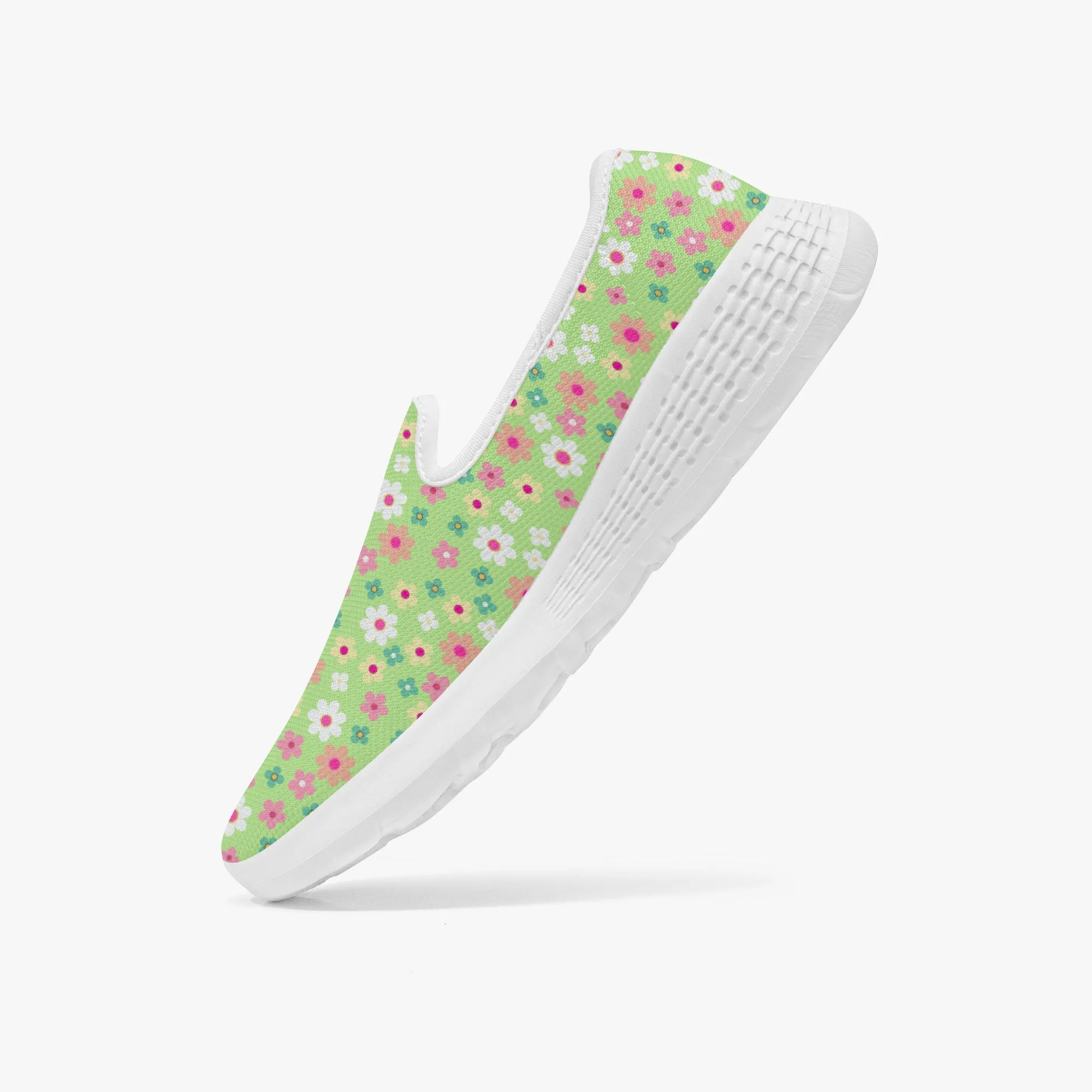 Spring Women's Casual Slip-On Mesh Shoes