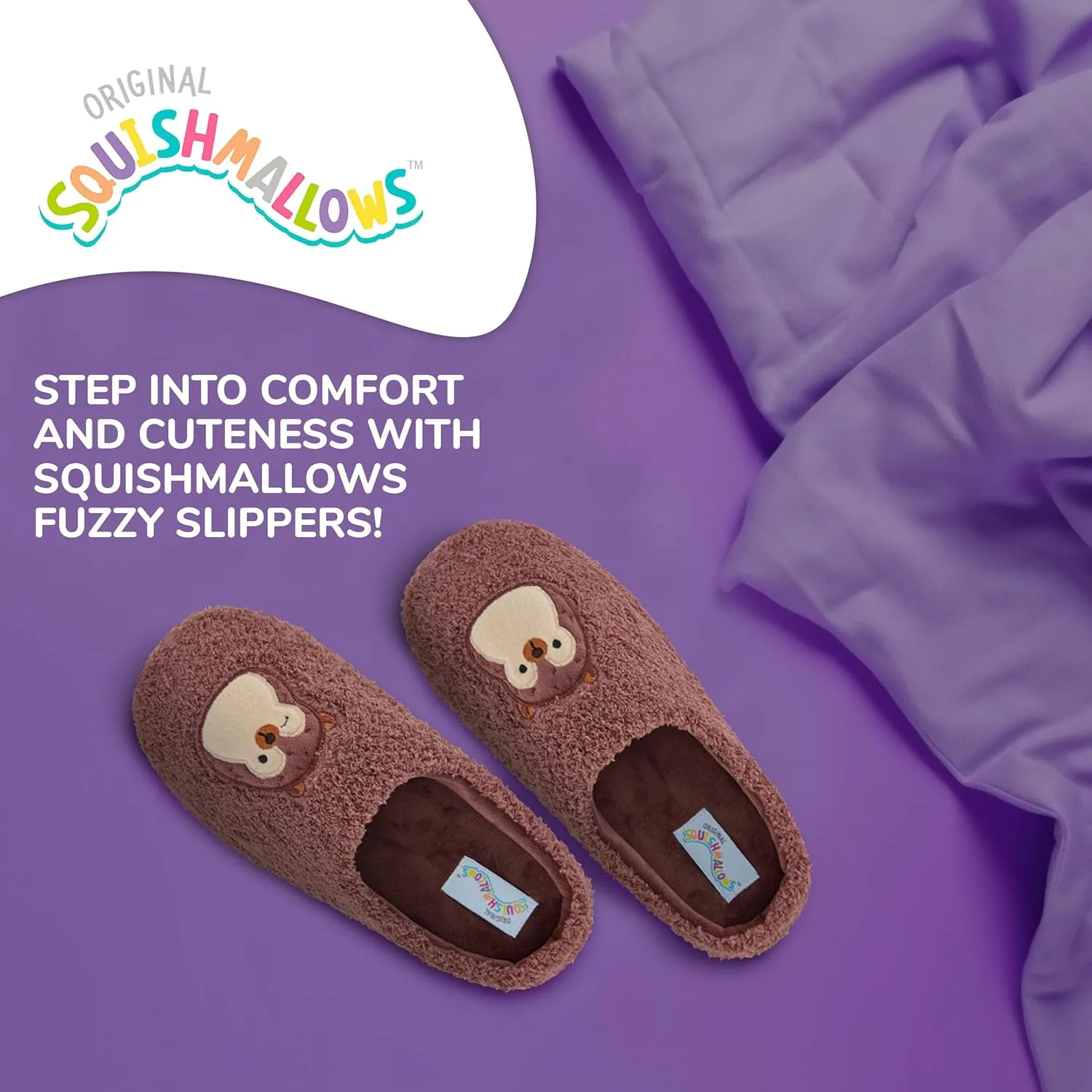 Squishmallows Kids Slippers and Womens Slippers Gifts for Women Extra Cozy Fuzzy House Slippers Slip On