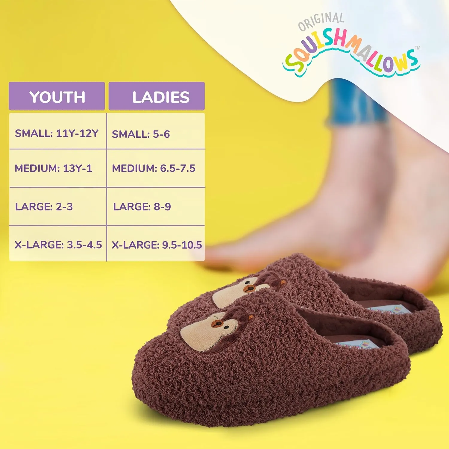 Squishmallows Kids Slippers and Womens Slippers Gifts for Women Extra Cozy Fuzzy House Slippers Slip On