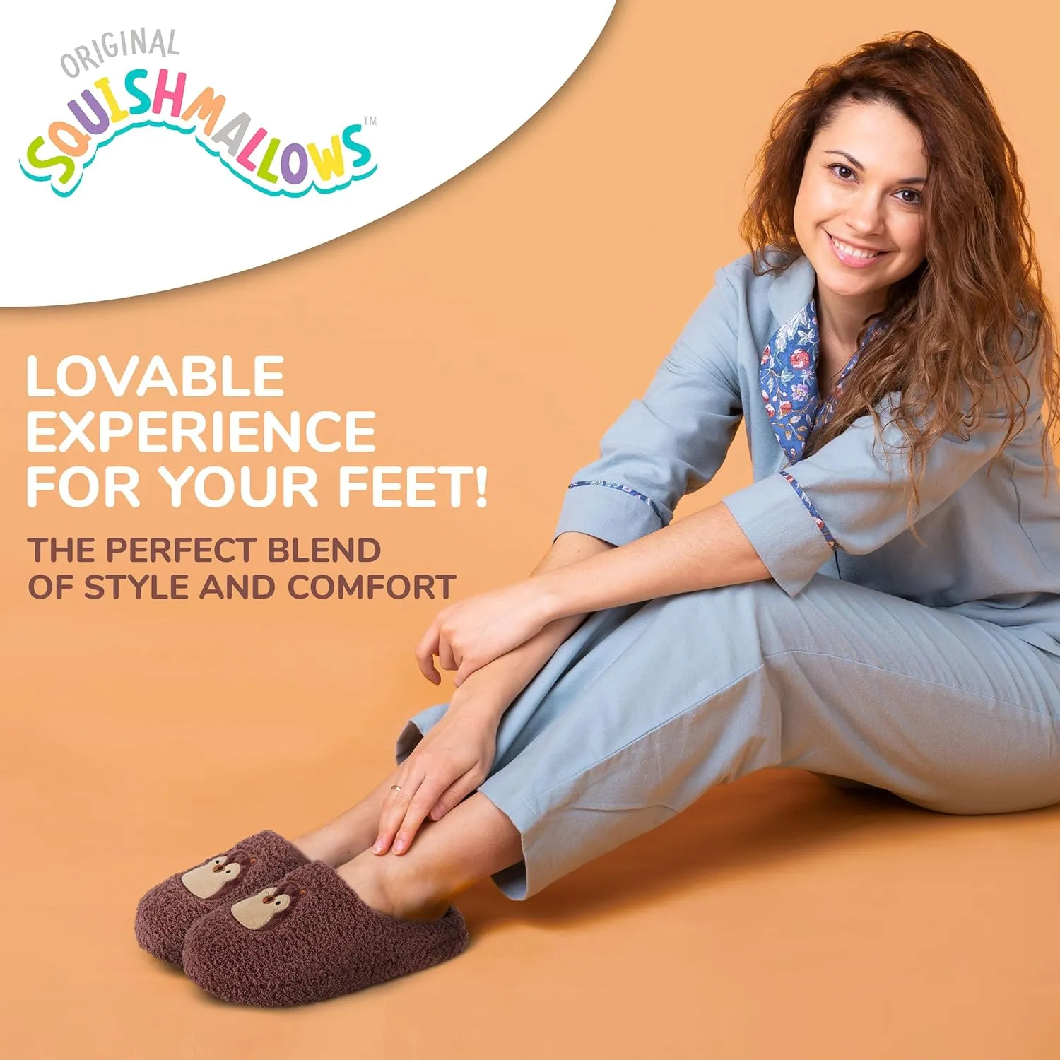 Squishmallows Kids Slippers and Womens Slippers Gifts for Women Extra Cozy Fuzzy House Slippers Slip On