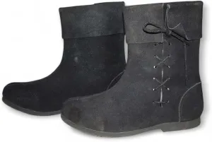 Suede Classic boots | Medieval Viking Boots | Sigurd Shoes | Renaissance Faire Shoes