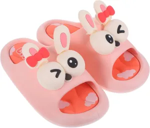 Summer Non-slip Slides for Boys and Girls Comfortable Cartoon Design Slippers Toddler Beach Sandals Size 32/33