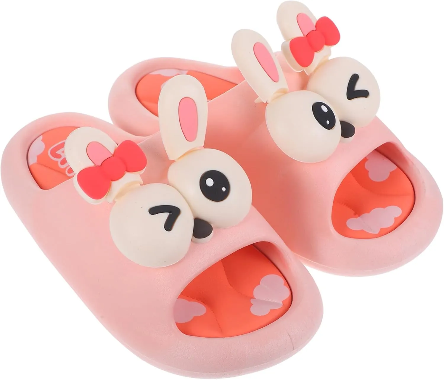 Summer Non-slip Slides for Boys and Girls Comfortable Cartoon Design Slippers Toddler Beach Sandals Size 32/33