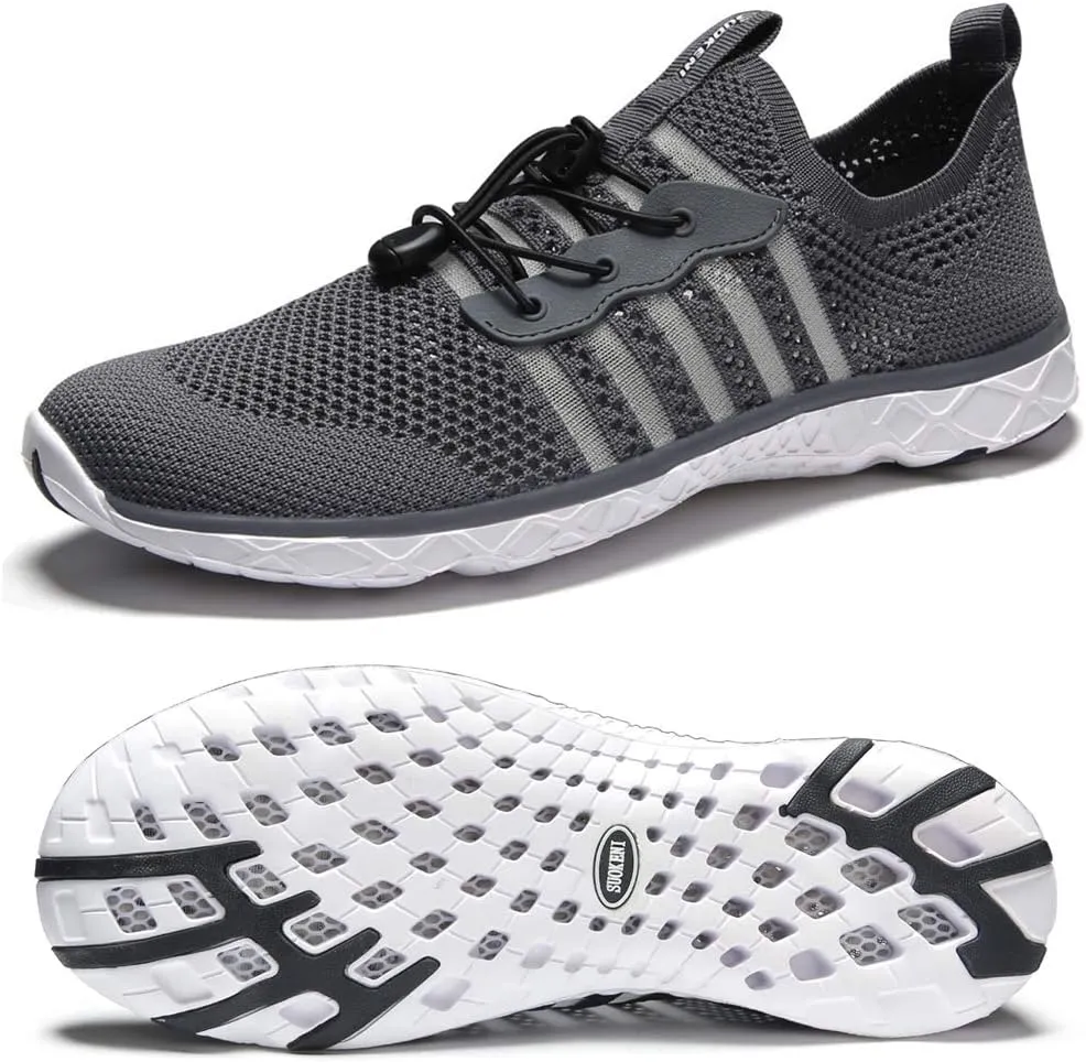 SUOKENI Women's Quick Drying Slip On Water Shoes for Beach or Water Sports