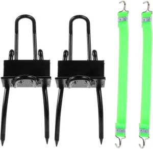SUPVOX Climbing Tool Claw Style Non-Slip Pole Climbing Spikes Shoes Jungle Survival and Outdoor Adventures