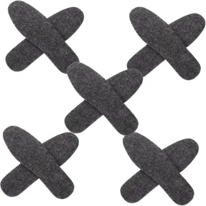 Thermal Insoles for Boots 5 Pairs Women's Boot Insoles Warm Felt Inserts Winter Warm