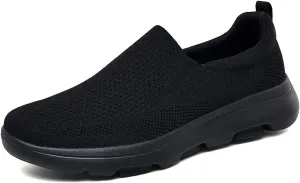 TIOSEBON Men's Mesh Slip On Walking Shoes Loafers-Work Drving Tennis Shoes