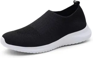 TIOSEBON Women's Athletic Walking Shoes Slip On Casual Mesh-Comfortable Tennis Workout Sneakers