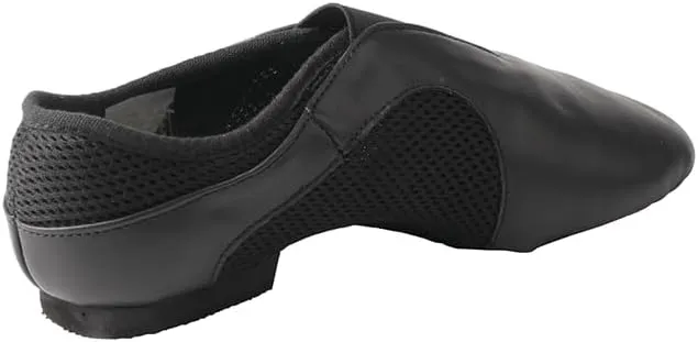 TMA EYES Slip On Leather Jazz Dance Shoes for Girls