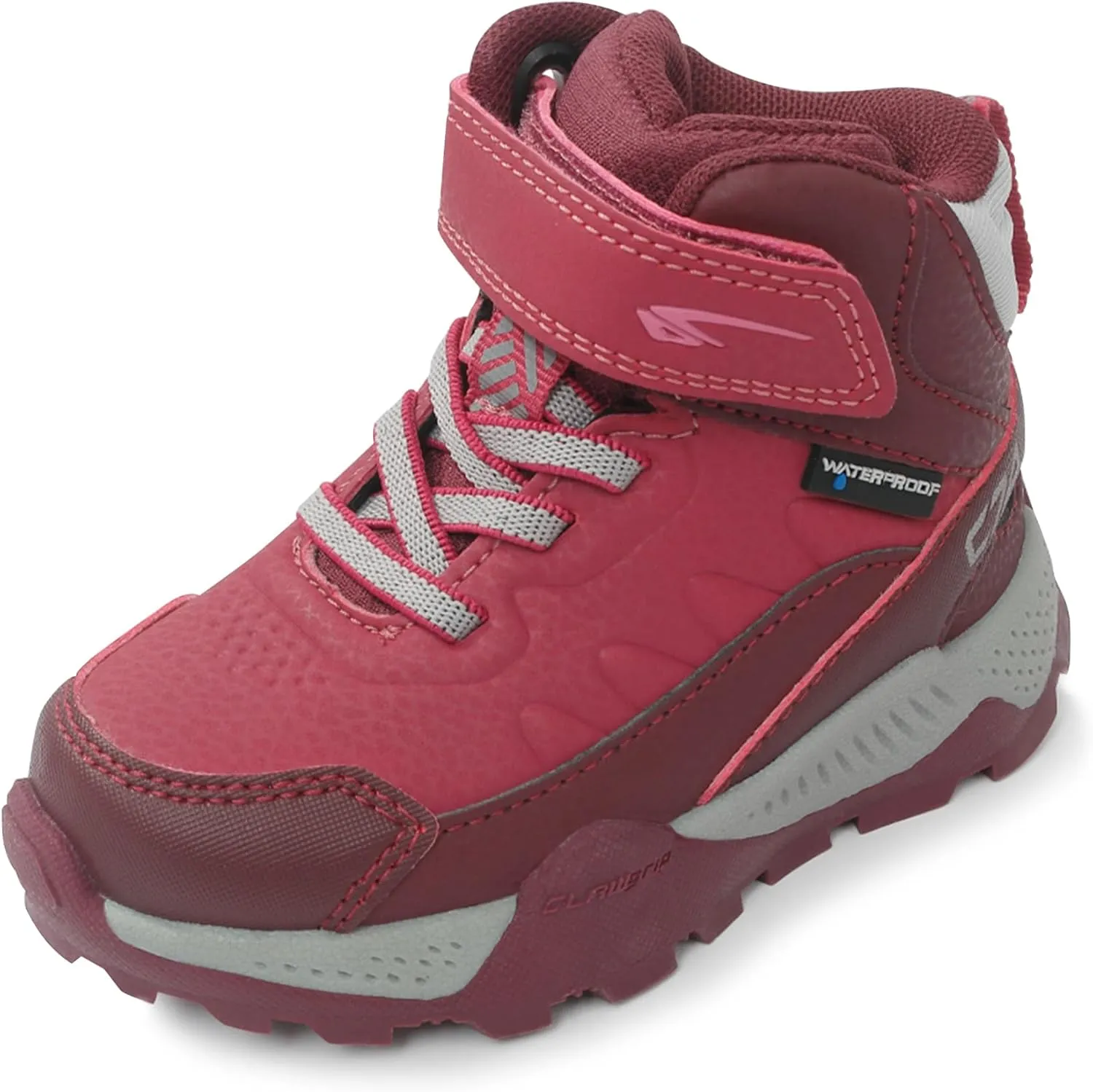 Toddler and Kids Hiking Boots - Waterproof, Slip-Resistant, Durable Outdoor Boots for Adventures and Play - Comfortable Multi-Terrain Shoes