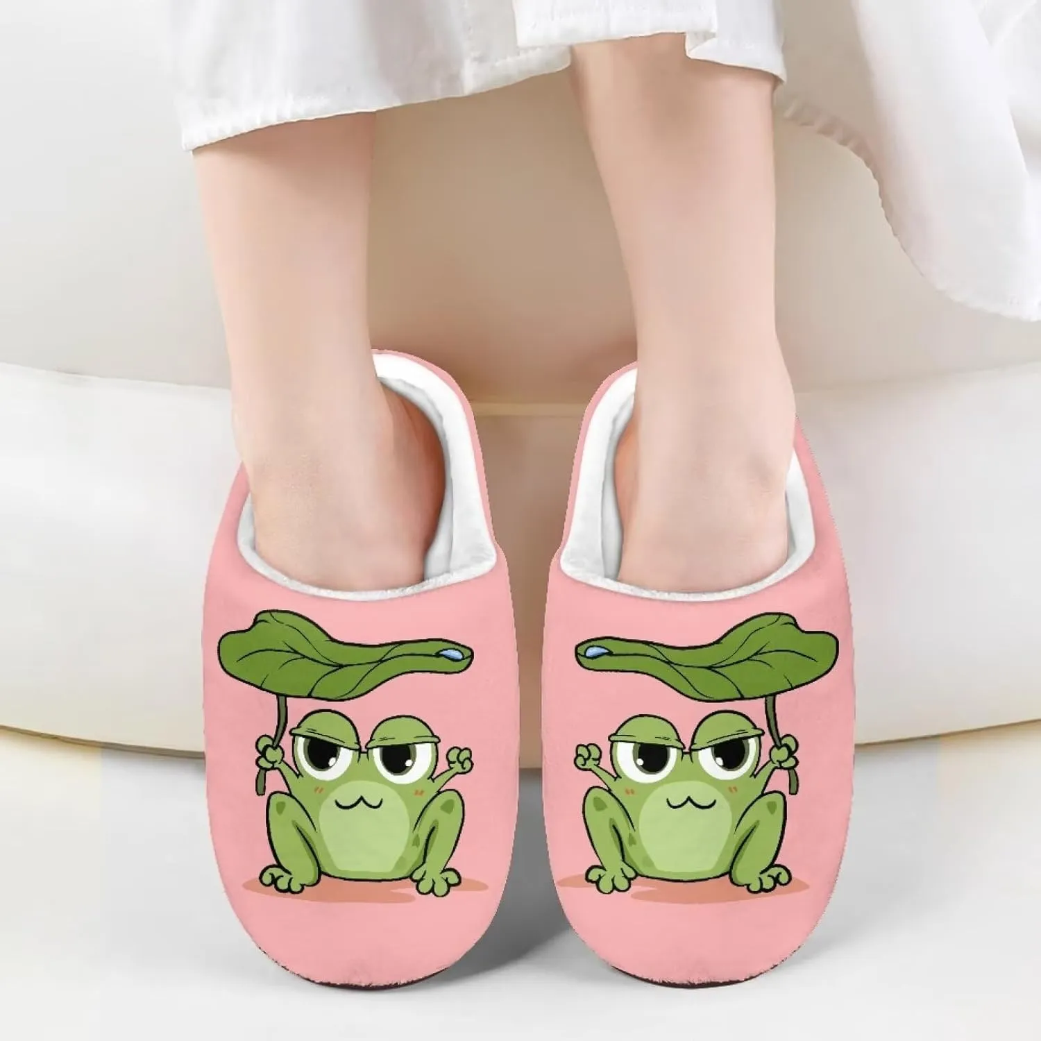 Toddler Cat Slippers, Non-Slip, Soft, Plush, Winter, US Toddler Size, Unisex, Children, Slippers