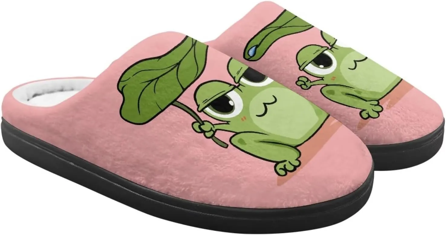 Toddler Cat Slippers, Non-Slip, Soft, Plush, Winter, US Toddler Size, Unisex, Children, Slippers