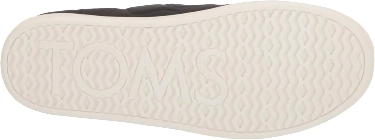 TOMS Mens Ezra Faux Fur Scuff Casual Slippers Casual - Grey